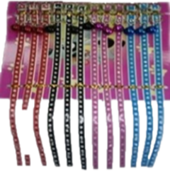 BLISTER COLLAR CON CASCABEL 8 MODELOS X 12 UNIDADES