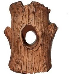 ADORNO CERAMICA TAPA PICO TRONCO