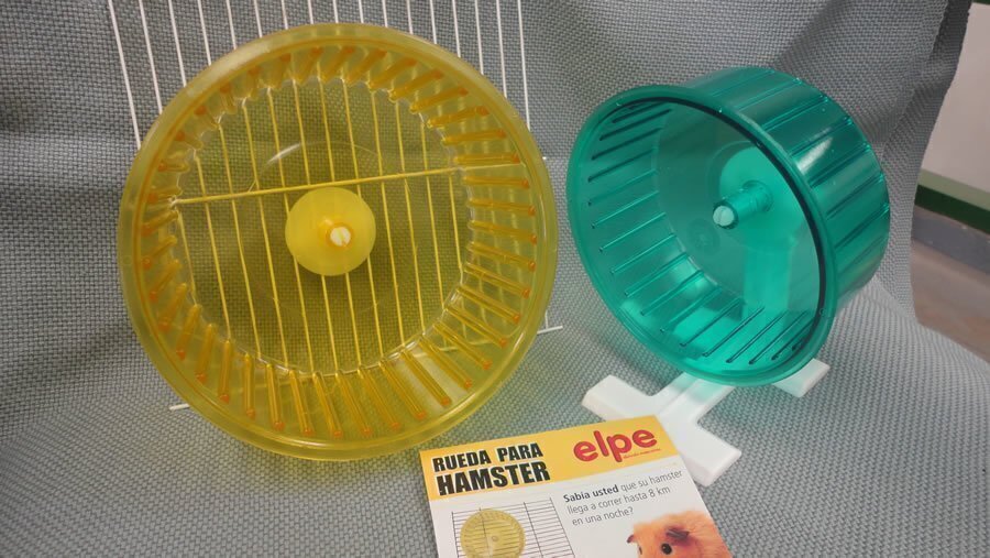 Rueda Para Hamster Plastica Elpe Misan Mascotas