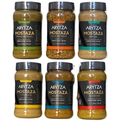 Súper Pack x 6 mostazas 360 gr c/u