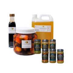 Super Combo Mediano + Pack x 6 aderezos Arytza - comprar online