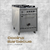 Cocina Llanos Barbecue Acero 60cm en internet