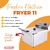 Freidora Moretti Fryer 11 - LVEQUIPAMIENTO
