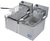 Freidor electrico Doble Lourdes 16 lts