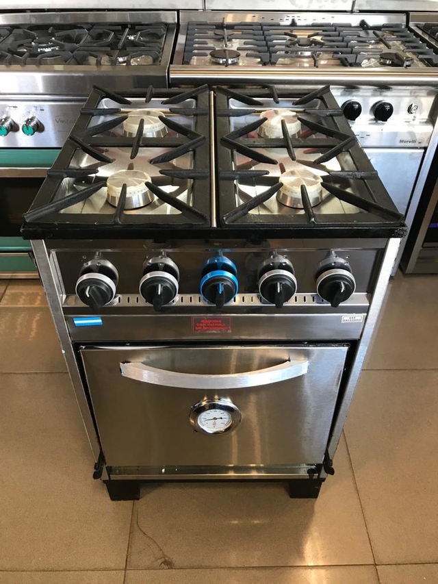 Cocina Industrial Tecnocalor Mastercheff 4 Hornallas 60cm. – Fabrica de  cocinas en zona sur, Lanus