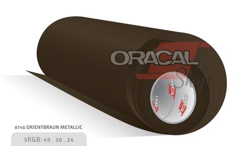 ORACAL 970M Orient Brown Metallic 874 Premium Wrapping Cast