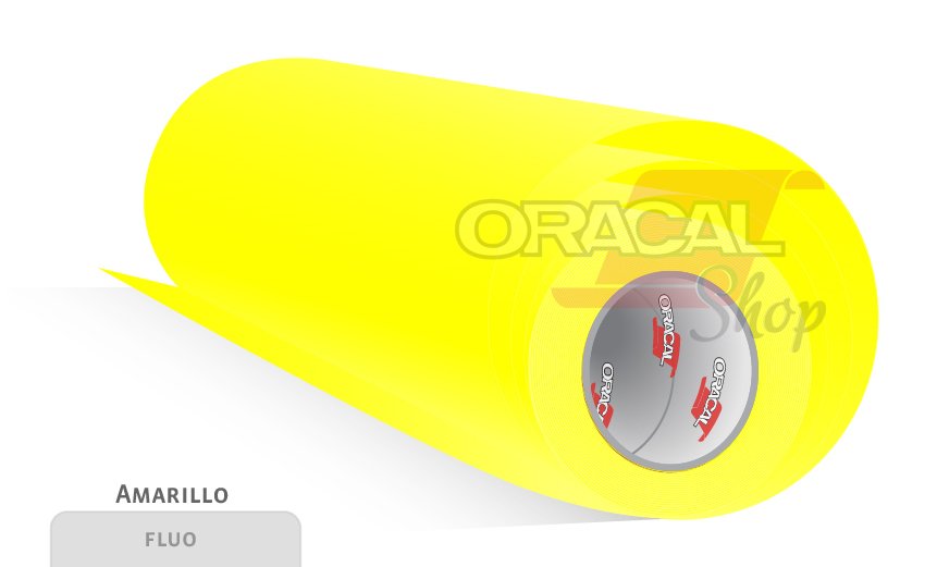 ORACAL 6510 Fluorescente fundido Yellow (029)