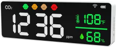 Sensor Digital Exo Medidor De Co2 Temperatura Humedad