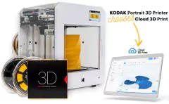 Impresora 3d Kodak Portrait Doble Extrusión Sistema Fdm en internet