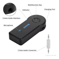 Receptor Bluetooth 3.5mm Auto Parlantes Manos Libres Nisuta - TPC Tecnologia para Chicos