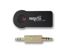 Receptor Bluetooth 3.5mm Auto Parlantes Manos Libres Nisuta - tienda online