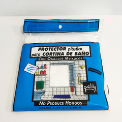 Cortina Protector De Baño 1,80 X 1,80 Mts Blanca - comprar online