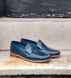 Mocasín 226 Azul - comprar online
