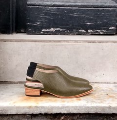 Suecos Reptil Verde Musgo - comprar online