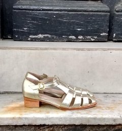 Sandalia Gladiadora Metalizada - comprar online