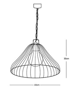 Lámpara colgante "Oslo" - Qua disegno