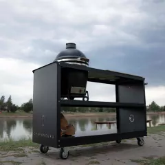Isla Kamado Chapa Negra - comprar online