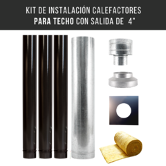 Kit básico 4" por techo