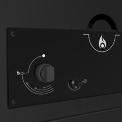 Horno TRHG de mesada a gas Tromen - Casa con Estilo