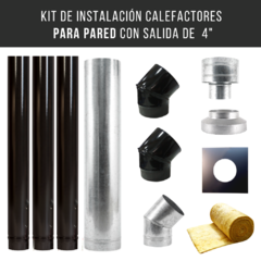 Kit basico 4" por pared