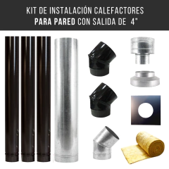 Kit basico 4" por pared