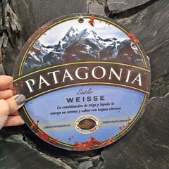 Chapa Redonda 20 cm. Patagonia Weisse