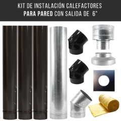Kit basico 6" por pared