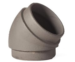 Codo de Fundicion de hierro 45º MACHO / MACHO Filfer