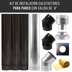 Kit basico 8" por pared
