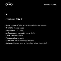 Campana Traful | TST en internet