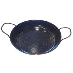 Paellera enlozada 28 cm.