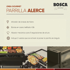 Parrilla Alerce Bosca - Casa con Estilo