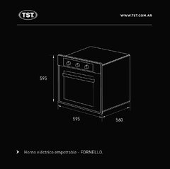 Horno Fornello Eléctrico | TST - Casa con Estilo
