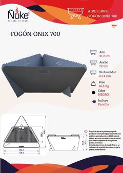 Fogon Onix 700 | Ñuke en internet