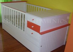 Cuna funcional TABLERO GUATAMBU NATURAL O LACA BLANCA. FABRICACION PROPIA PREMIUM en internet