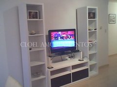 Mueble NADI + 2 torres - linea madera Natural o Laca