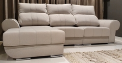 Sofá Praga 3 + Chaise Longue   Promo Efvo 15%dto o 12 cuotas sin interés con A12 en internet