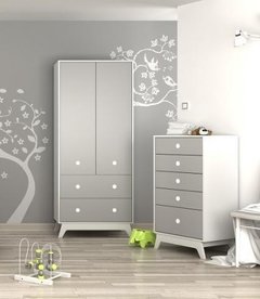 Ropero Serie Fragancia. ENTREGA INMEDIATA. EFECTIVO 15%DTO ADICIONAL - Cloel Muebles