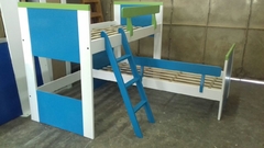 Rinconera recta baja con escalera y 1 Baranda. LINEA LACA PREMIUM. Fabricación Propia ENTREGA INMEDIATA
