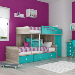 Imagen de Cama Tren Modelo S45C.