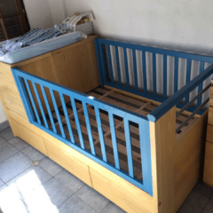 Cunas Funcional Guatambú Natural o Laca Blanca modelo Eko. LINEA MADERA FABRICACION PROPIA PREMIUM - comprar online