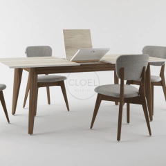 Mesa Pampa 120/160 móvil. LV ENTREGA INMEDIATA.PROMO PATAS NATURAL