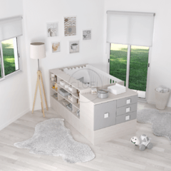 Cuna Funcional Conver. - Cloel Muebles