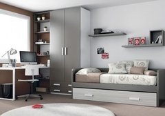 Cama Compacta Baja Brazos Curvos en internet