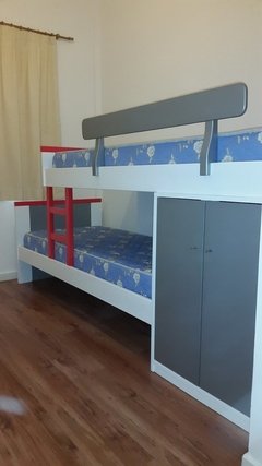 CAMA DESPLAZADA LINEA LACA PREMIUM .FABRICACION PROPIA. Versión baja. 2.90M - Cloel Muebles