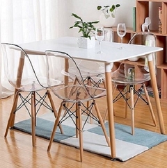 Mesa laqueada 1.20 EN BLANCO