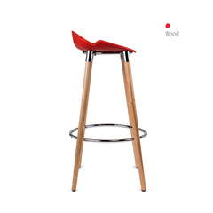 Taburete Milo Wood ENTREGA INMEDIATA EN ROJO. EFECTIVO 15%DTO ADICIONAL - comprar online
