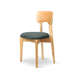 Silla Salta LV Natural con tapizado color choc x 4 un en internet