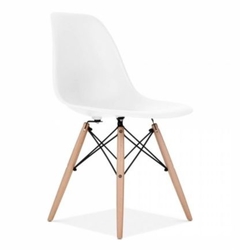 SILLAS EAMES REFORZADAS X4 UNIDADES