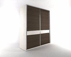 Ropero Corredera 150 con Puertas de Melamina BLANCA O BARRIQUE. PROMO CONTADO - Cloel Muebles